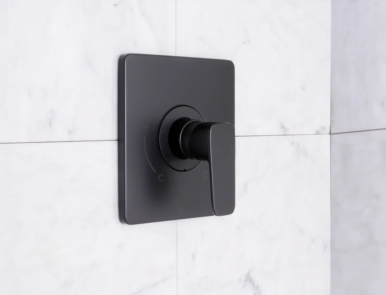 Sevaun Tub & Shower Trim — Matte Black