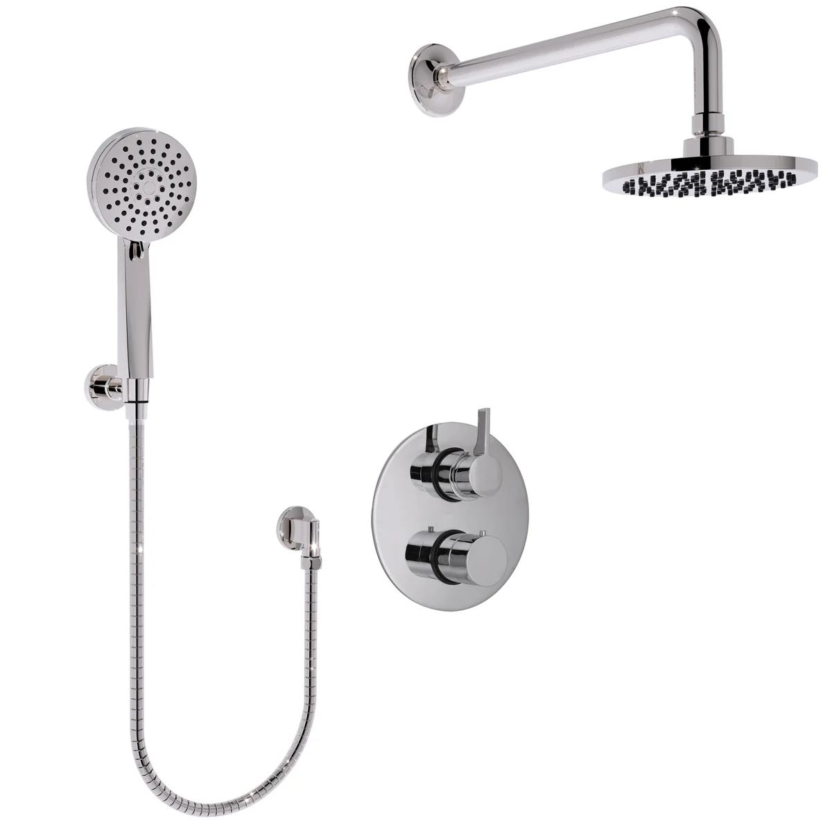 Thermostatic Shower — Chrome