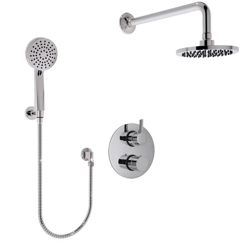 Thermostatic Shower — Chrome