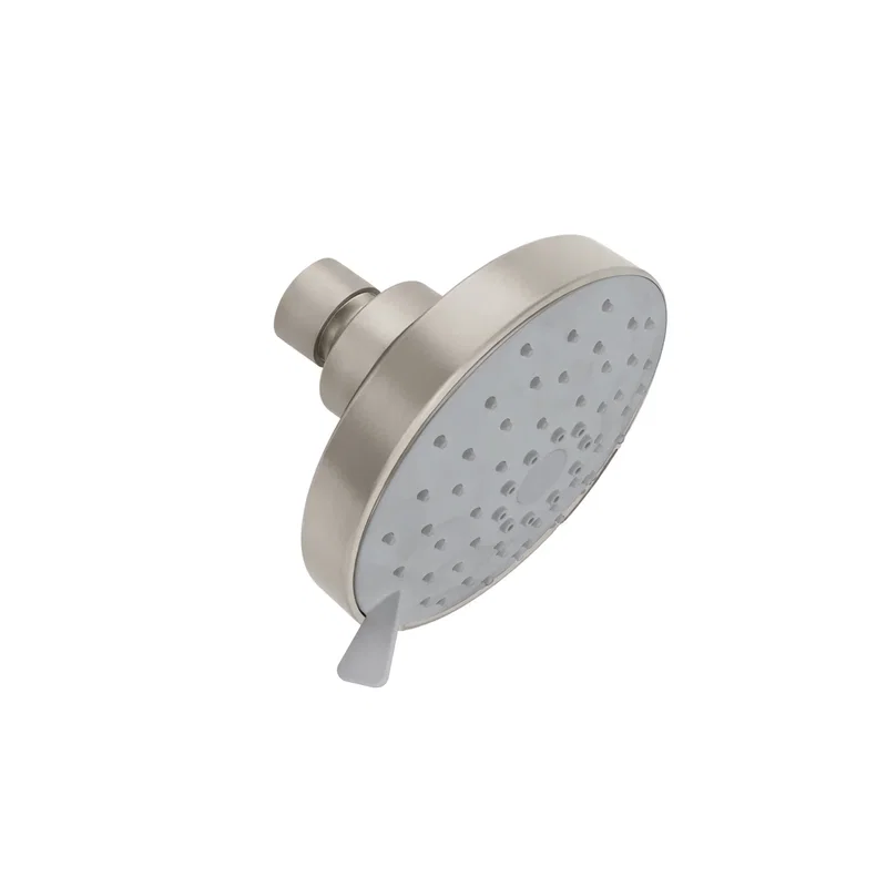 Builder Shower Head Four Setting — Satin Nickel