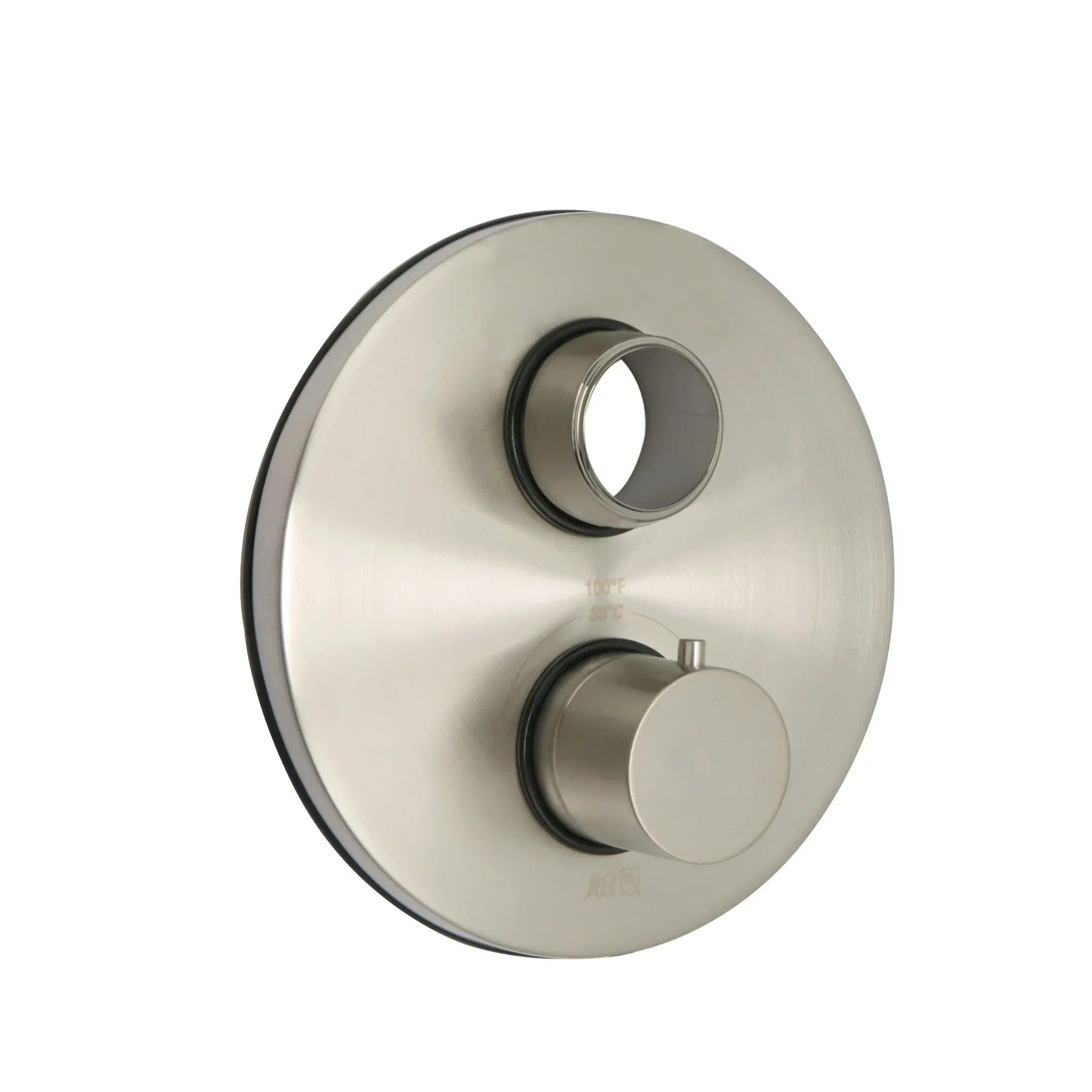 Thermostatic Face Plate Trim — PVD Satin Nickel