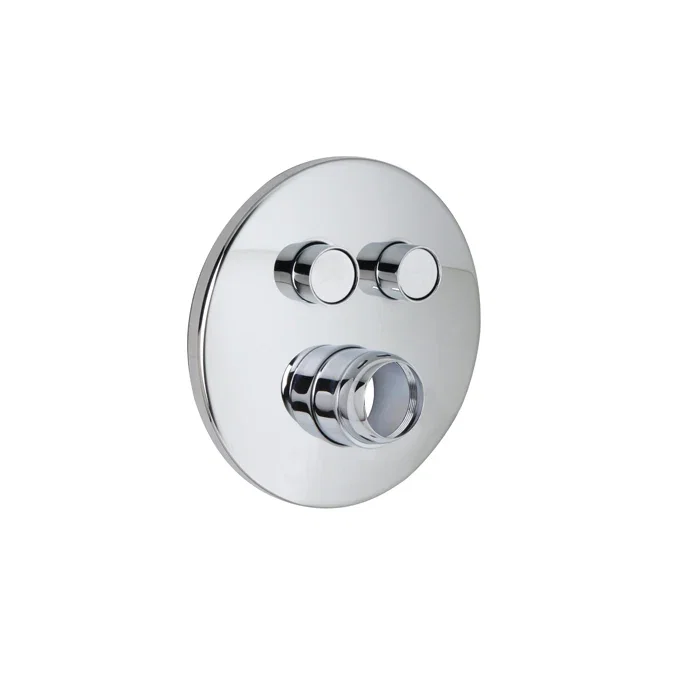 Push Button Trim — Chrome
