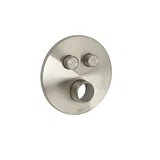 Push Button Trim — PVD Satin Nickel