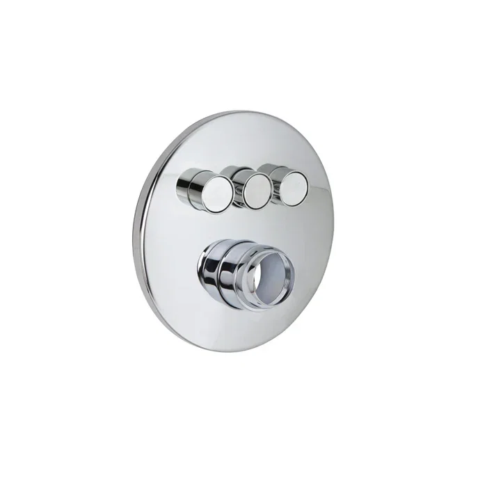 Push Button Trim — Chrome