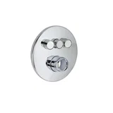 Push Button Trim — Chrome
