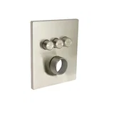 Push Button Trim — PVD Satin Nickel