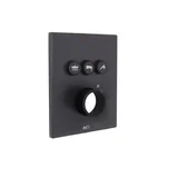 Push Button Trim — Matte Black