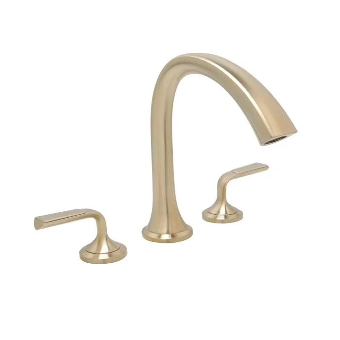 Joy Roman Tub Filler — PVD Satin Brass