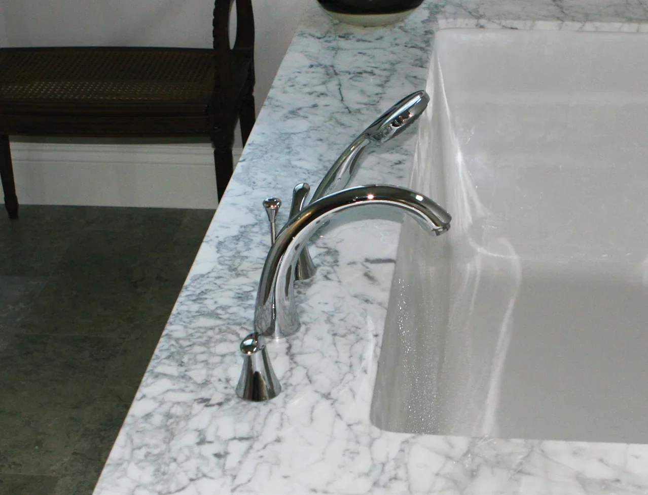 Trend Roman Tub Filler — Chrome