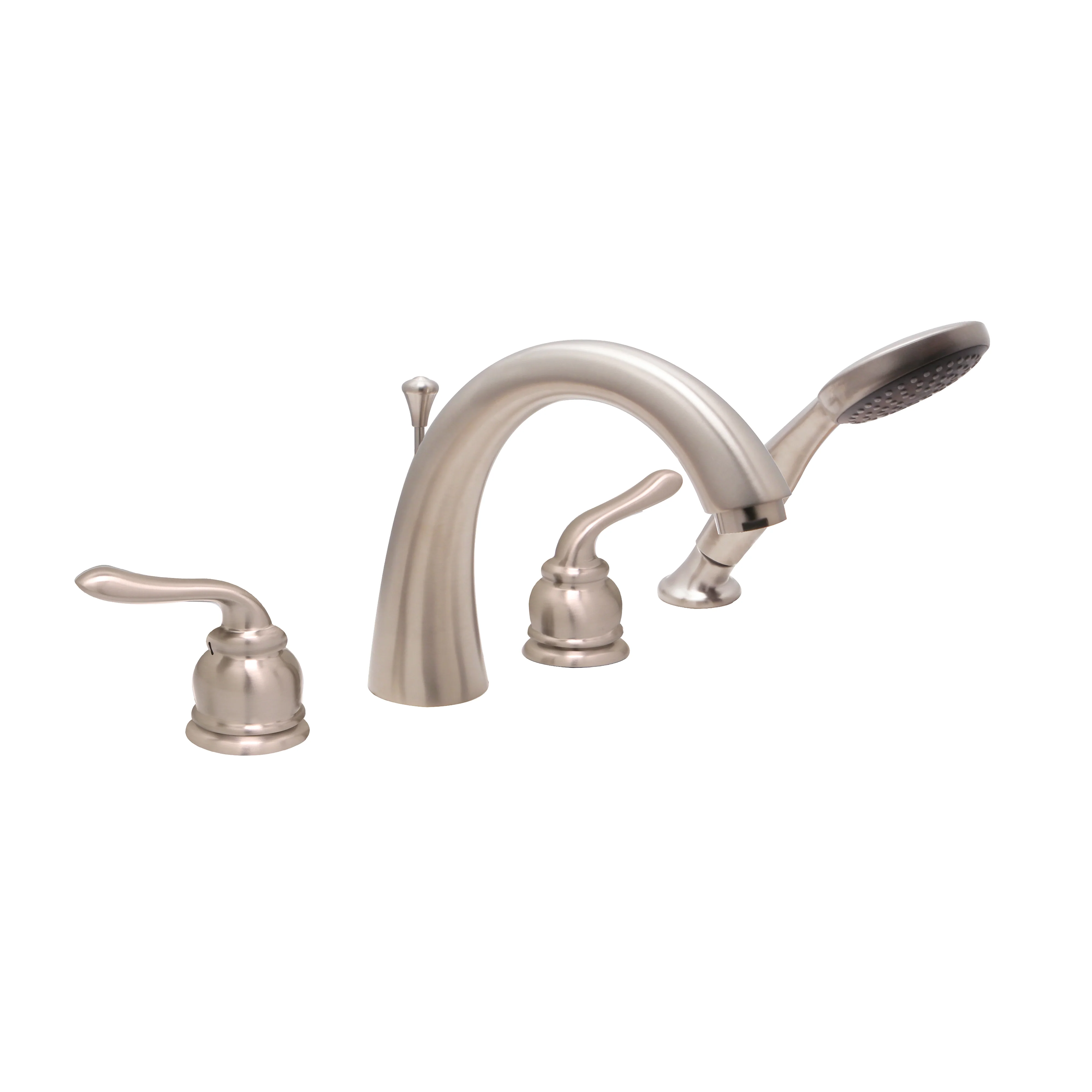 Isabelle Roman Tub Filler — Satin Nickel