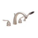 Isabelle Roman Tub Filler — Satin Nickel