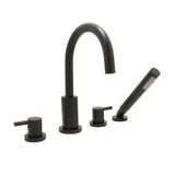 Euro Tub Filler — Matte Black
