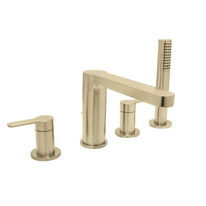Tazio Tub Filler — PVD Satin Brass