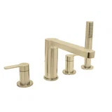 Tazio Tub Filler — PVD Satin Brass