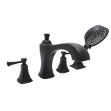Davenport Tub Filler — Matte Black