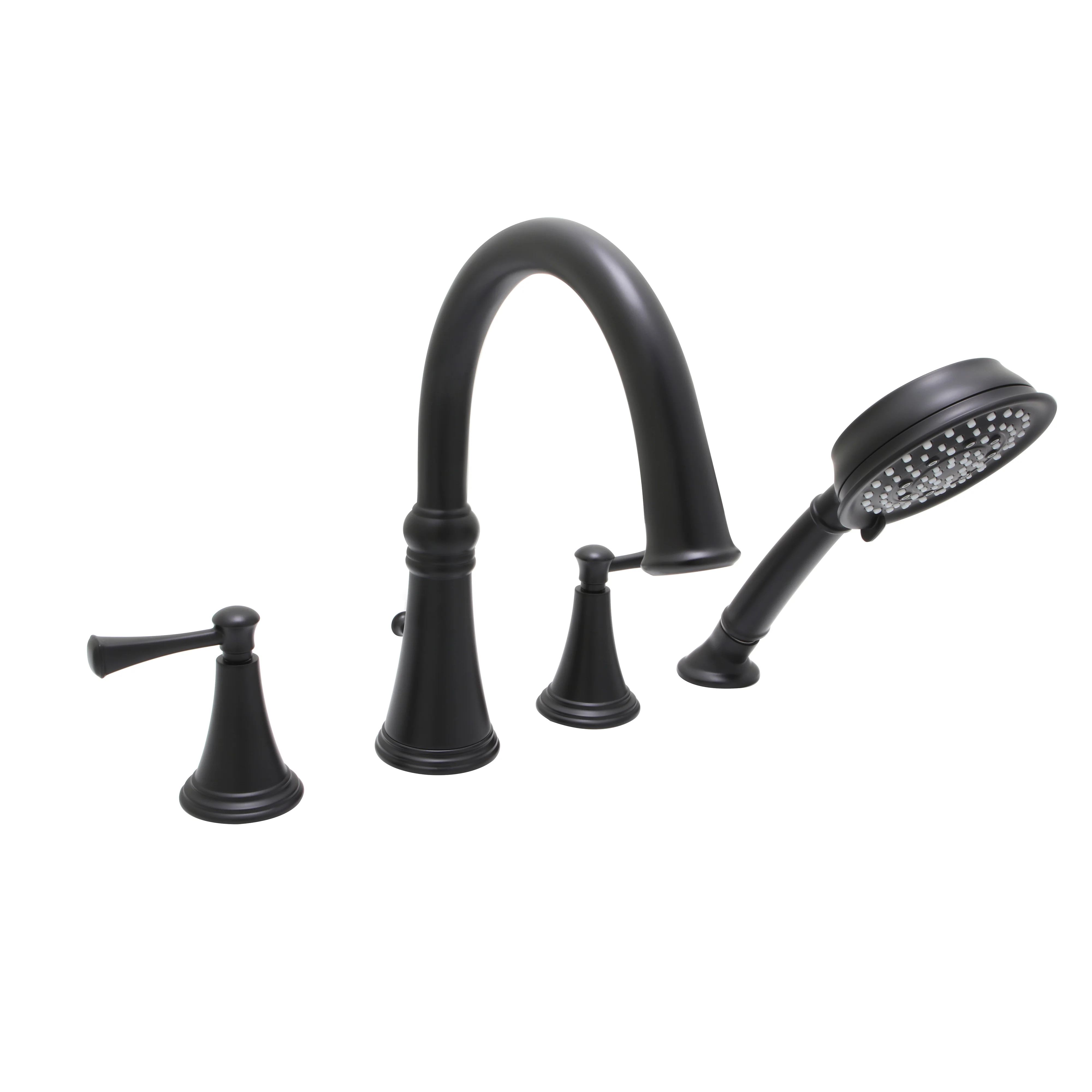 Woodbury Tub Filler — Matte Black