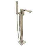 Freestanding Tub Filler — PVD Satin Nickel
