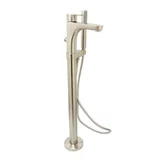Freestanding Tub Filler — PVD Satin Nickel
