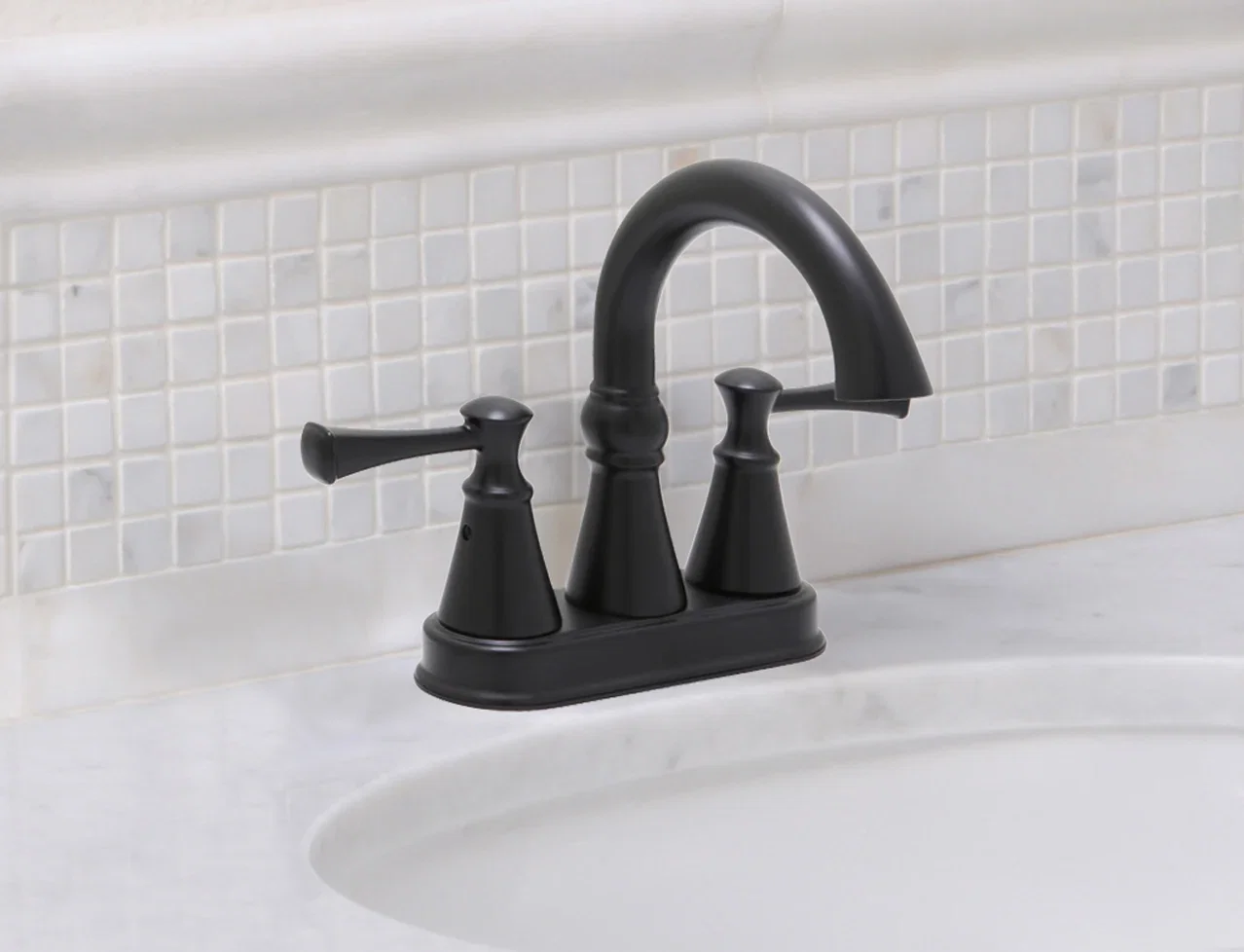 Woodbury Centerset — Matte Black