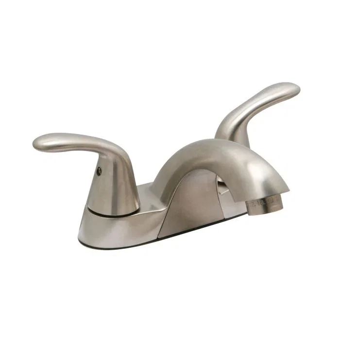 Trend Center Set Faucet — Satin Nickel