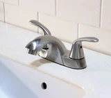 Trend Center Set Faucet — Satin Nickel