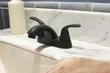 Trend Center Set Faucet — Matte Black
