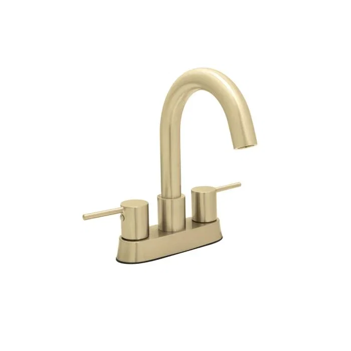 Euro Center Set — PVD Satin Brass