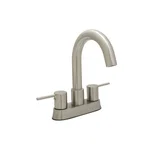 Euro Center Set — Satin Nickel