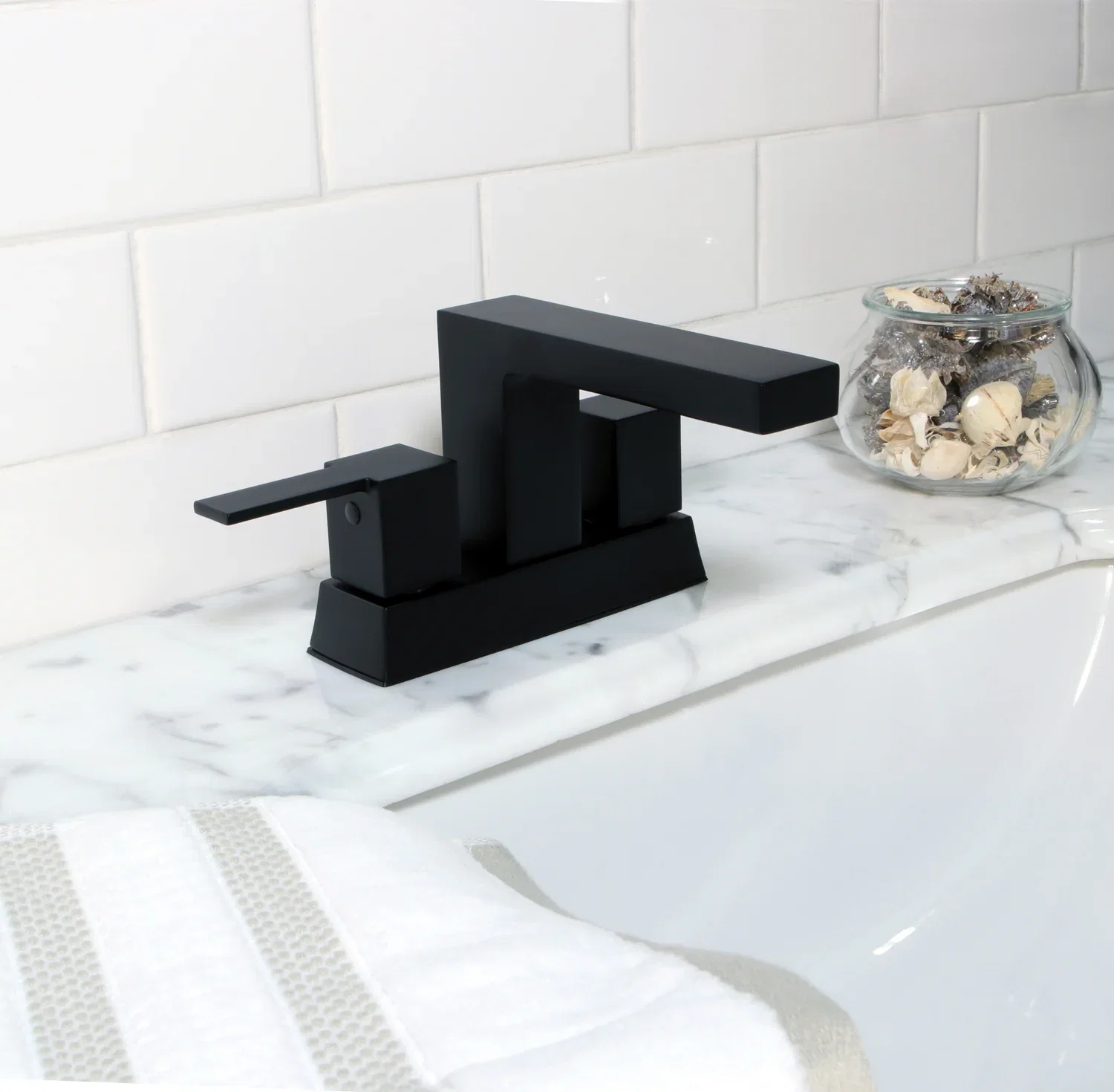 Razo Center Set — Matte Black