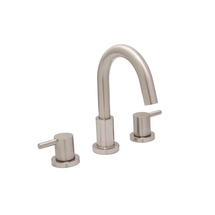 Euro Widespread — Satin Nickel