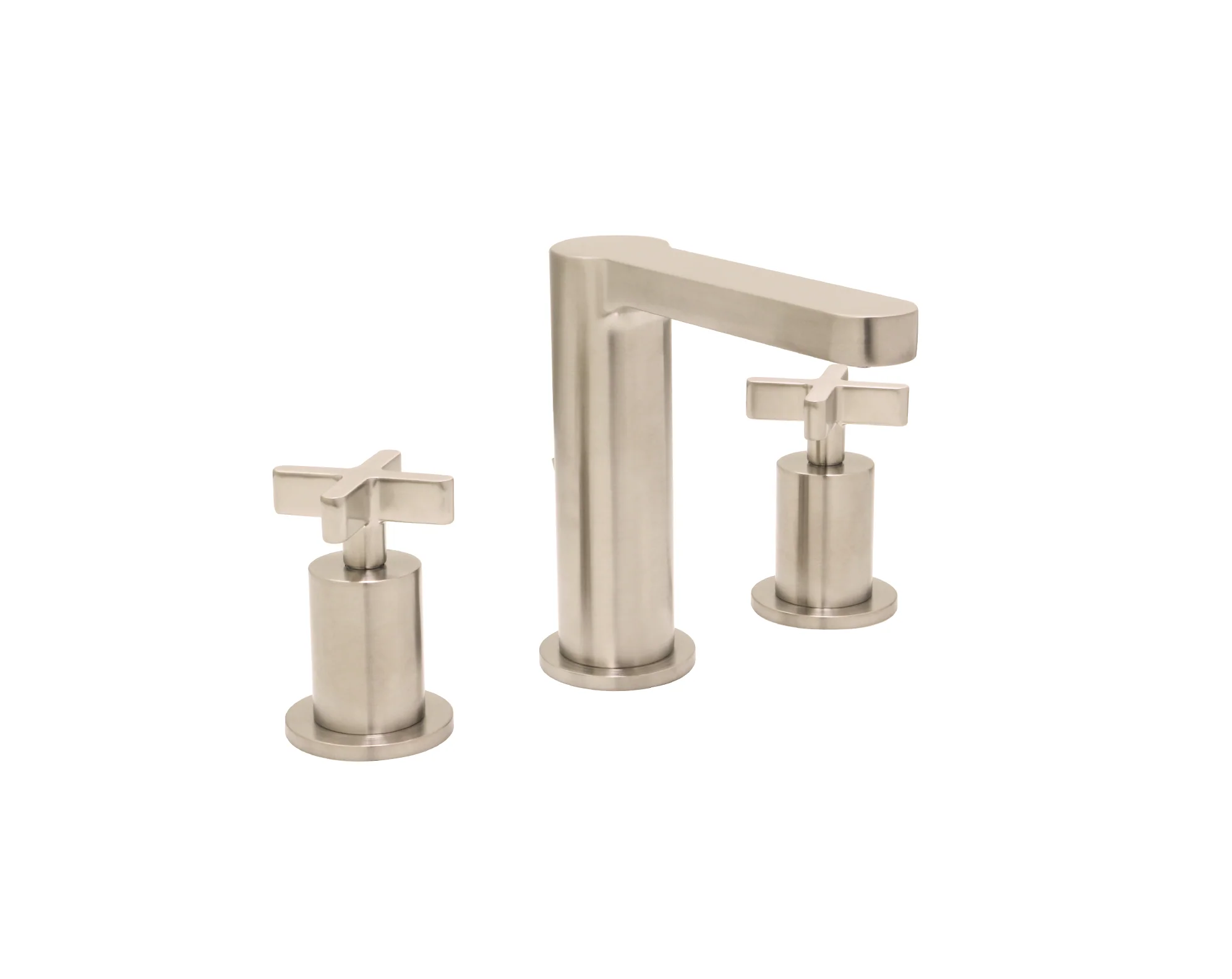 Tazio Widespread — PVD Satin Nickel