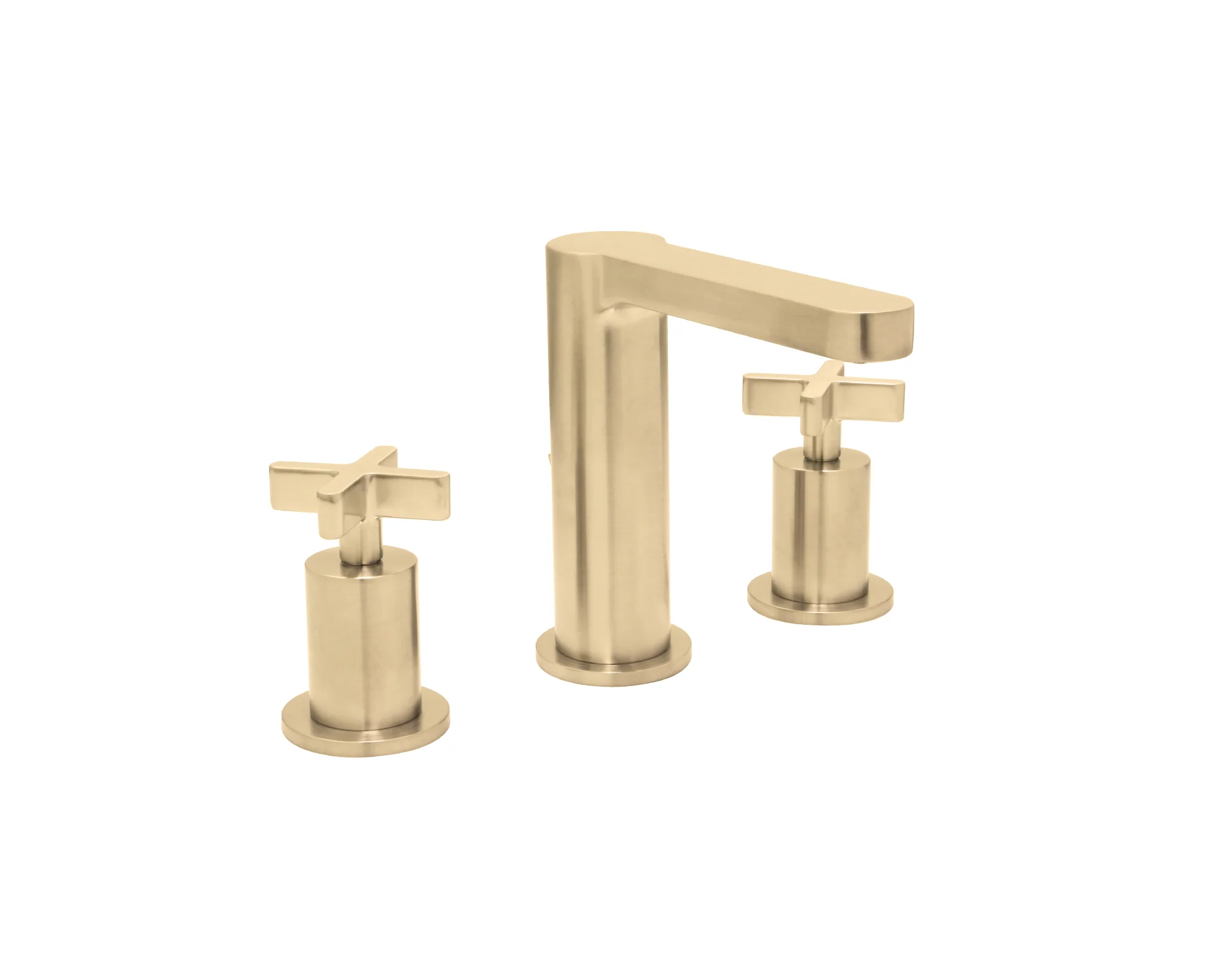 Tazio Widespread — PVD Satin Brass