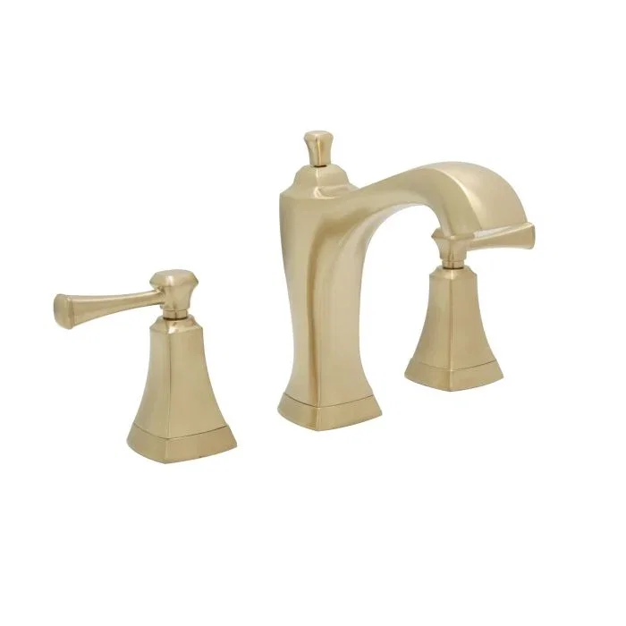 Davenport Widespread — PVD Satin Brass