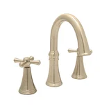 Woodbury Widespread — PVD Satin Brass