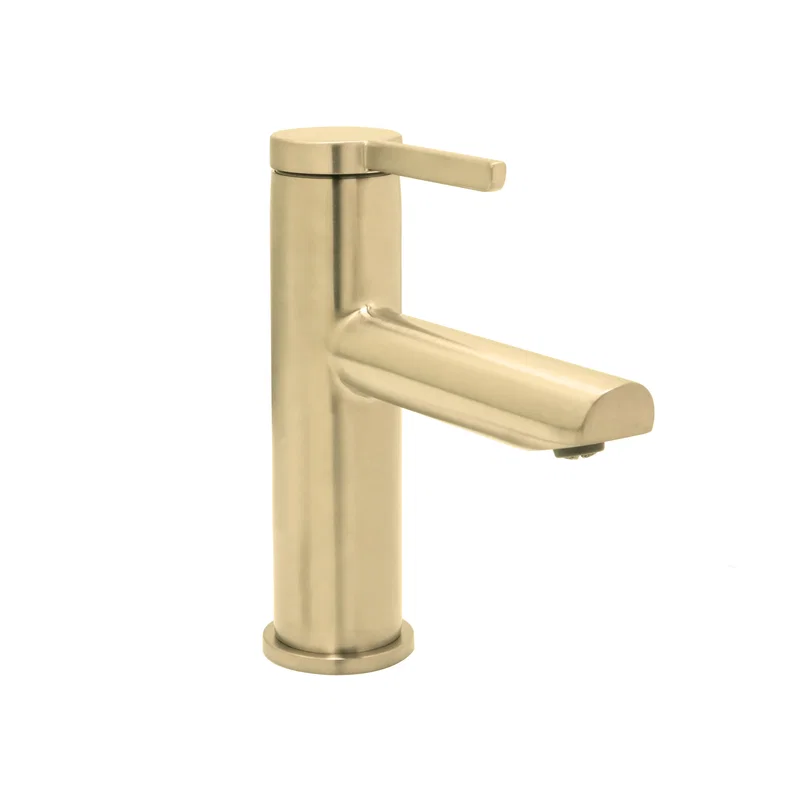 Euro Single Control — PVD Satin Brass