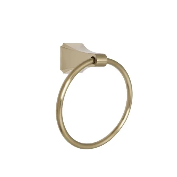 Towel Ring — PVD Satin Brass
