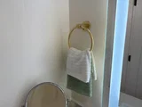 Towel Ring — PVD Satin Brass