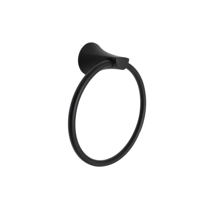 Towel Ring — Matte Black