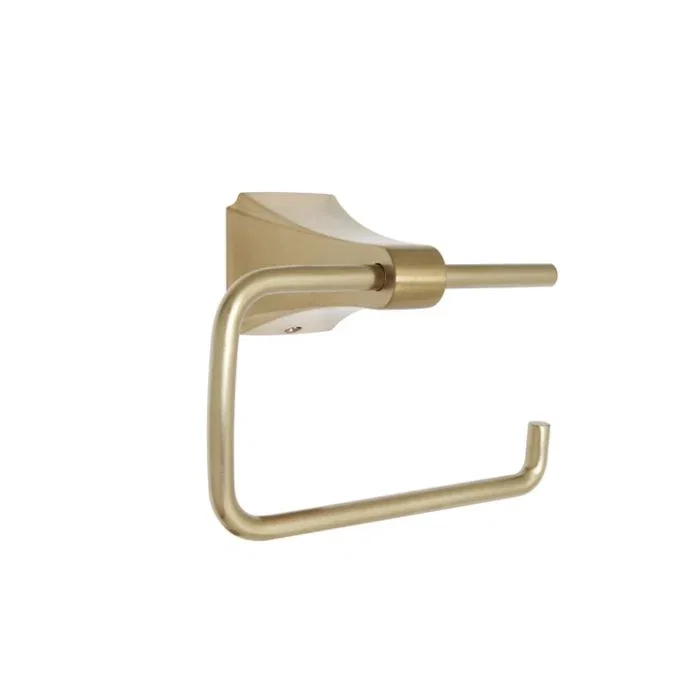 Paper Holder — PVD Satin Brass