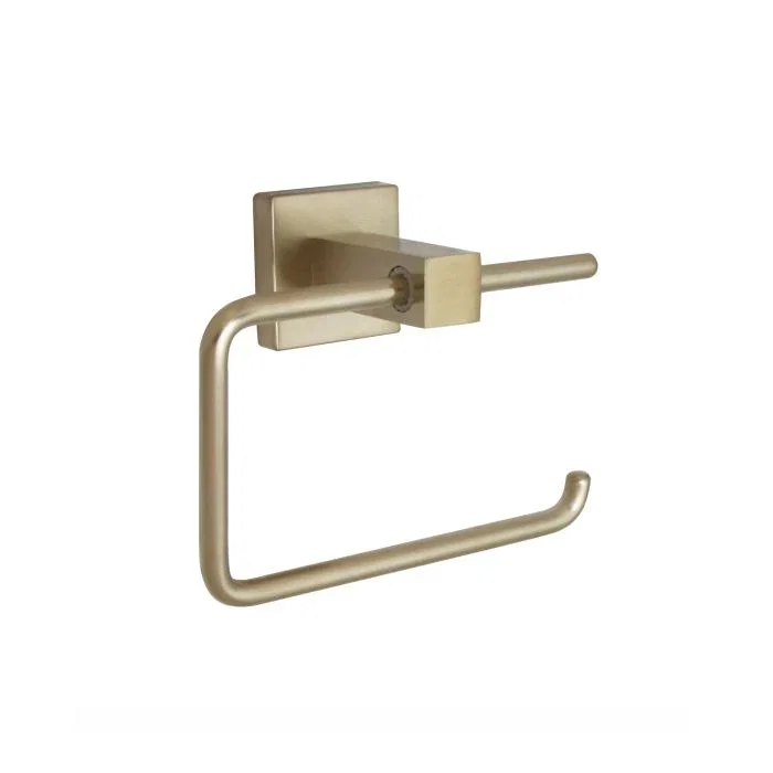 Paper Holder — PVD Satin Brass